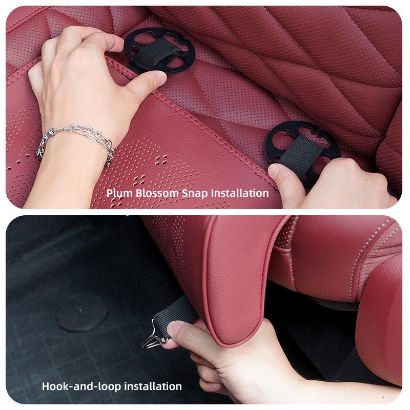 New Car Seat Cushion Extended Leg Support Breathable Auto Accessories For Benz AMG C200L W203 W220 W205 W211 W212 W222 W176 W126 PN6