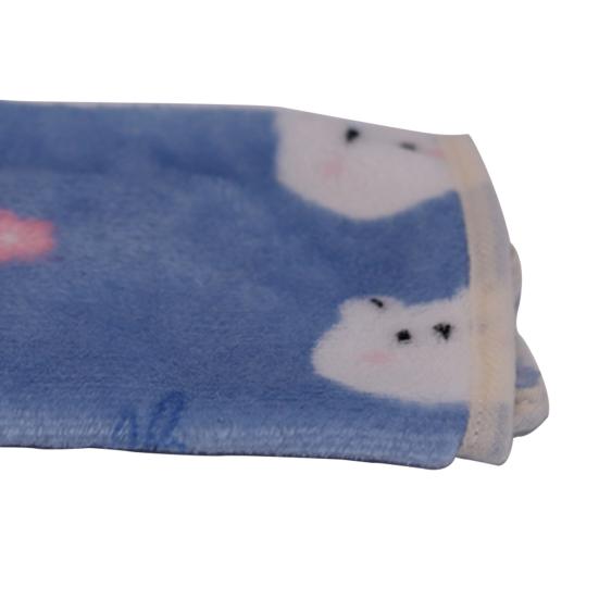 Yousheng Small Animal Blanket Lovely Pattern Keep Warm Soft Fleece Bedding Rabbit Hamster Squirrel Winter Bed Blanket Pet Supplies