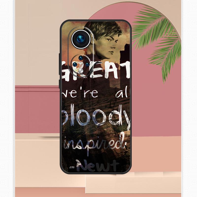The Maze Runner Newt Case For Honor Magic 7 Lite 5 6 8 Pro Honor 200 400 X9c X9b X9a X8b X8a X8c 50 70 90 Cover