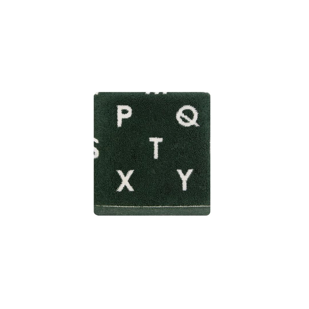 maison de cotton Greeny alphabet towel 1PCS