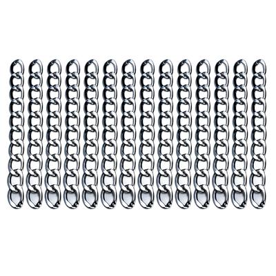 Aluminum Chain 10 Meters DIY Decorative Sturdy Elegant Curb Chain for Jewelry Making Bag