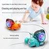 Electric Colorful Hermit Crab Toy with Music and Light Projection