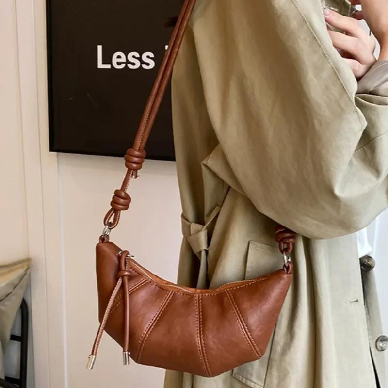 Designer Luxus Knödeltaschen Damen 2026 Neu Hohe Qualität Mode Achseltaschen Vintage Lässige Schulter Crossbody Taschen Damen