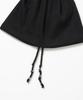 MILLO WOMEN Waffle String Beanie [Black]