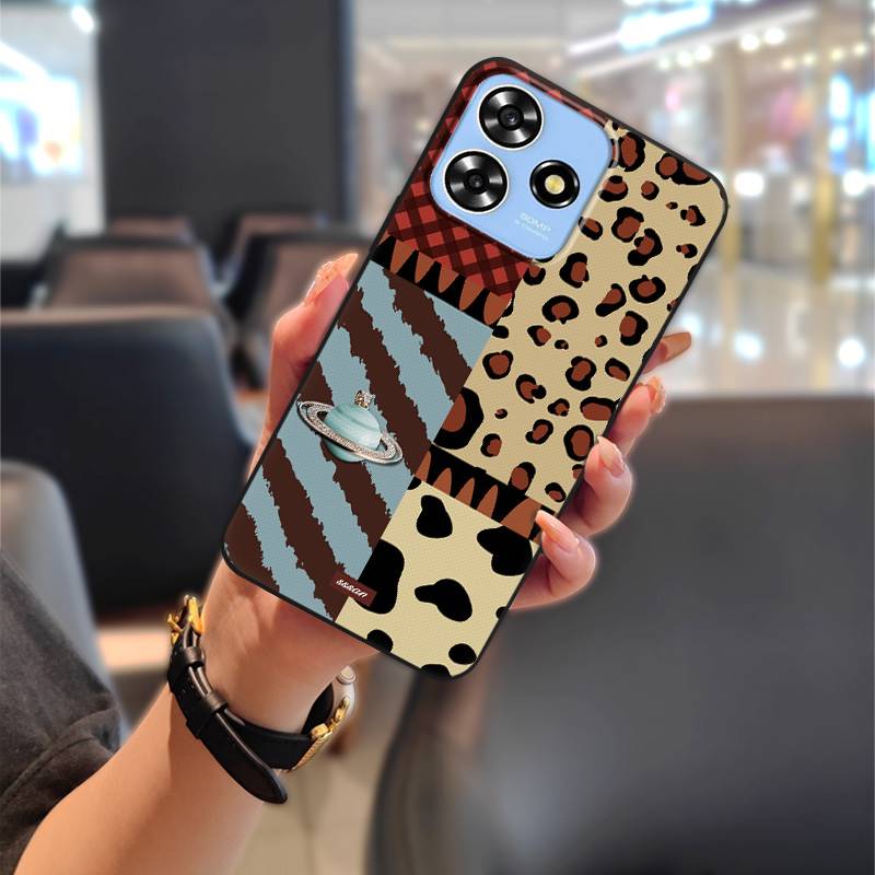 Cartoon Soft Case Phone Case For ZTE Blade A73 4G/V50 Smart/V50 Design 4G/Axon50Lite Dirt-resistant Phone Pouch Cute TPU