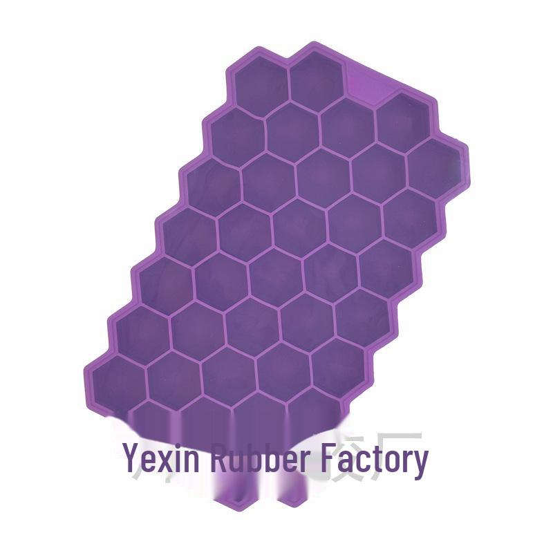 Eiswürfelform aus Silikon: 4 Quadrate, 4 Kugeln, 6 Quadrate, 6 Kugeln, 15 Gitter – leicht zu entformen, lebensmittelecht, weiches Silikon mit Deckel