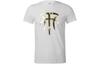 Men's Adidas T-Shirts Men's White Crew Neck Moderate Straight Fit