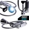 Lampe de barbecue magnétique - AIMOONSA - 360° - 12 LED - Base magnétique et pince