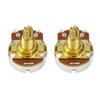 NEW 2pcs Full Size Long Split Shaft Potentiometers A500K / B500K/A250K /B250K Pots Tone Volume Control for Guitar Bass