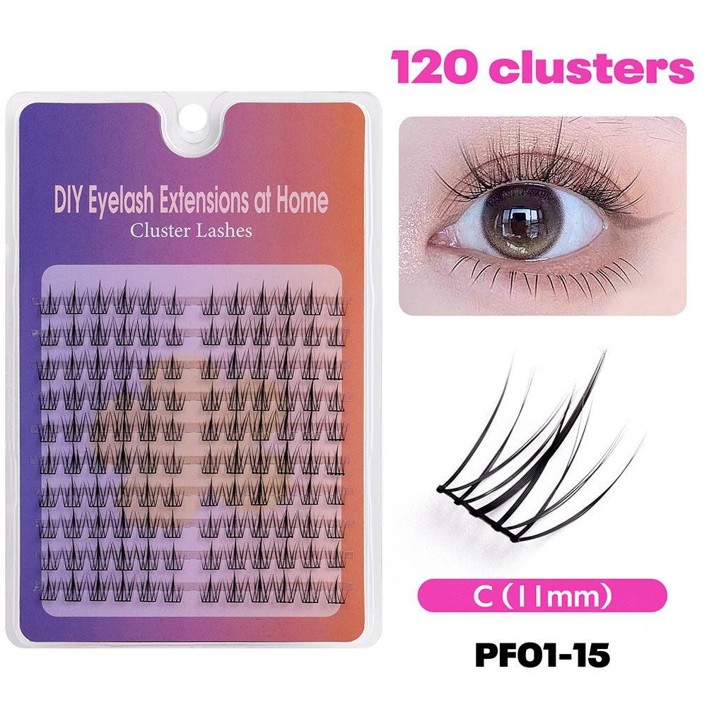 Anime Lash Clusters Spiky Cluster Eyelash Extensions Volume Individual Lashes  DIY At Home