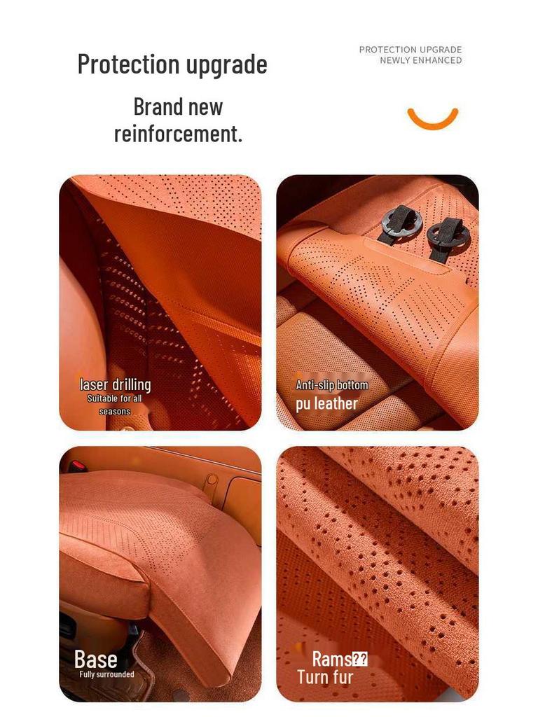 AITO M9 Uniwersalna Poduszka na Fotel Samochodowy - Pokrowiec Półotaczający z Zamszu na Cztery Pory Roku