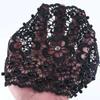 Pearl Lace Embroidered Hairband Hollow Thin Wide Brim Lace Hair Headband