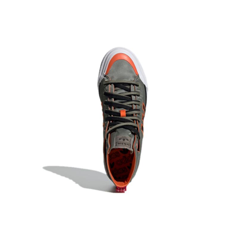 adidas Nizza Hi Dl 'Green White Orange' Sneakers GZ2655