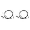 2X Car Rear Axle Brake Sensor Brake Pad Wear Sensor Brake Sensor Line 34356789446 For BMW Z4 E89 2009-