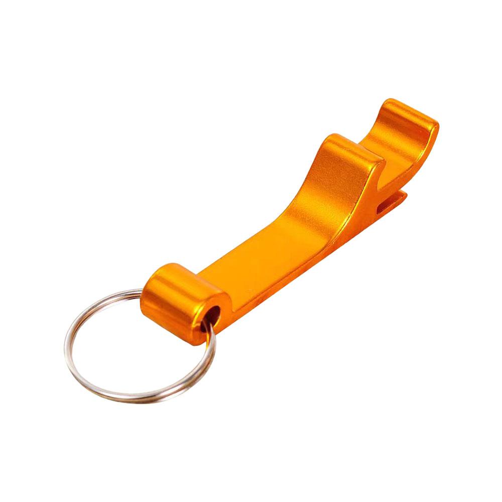 1Pc Colored Aluminum Bottle Opener Keychains Beer Bottle Opener Keychain Keyring for Kitchen