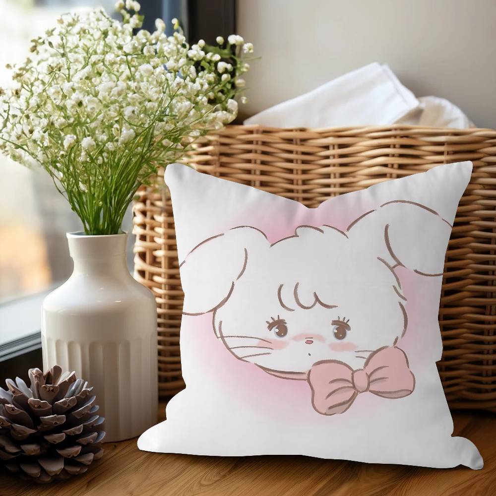 M-Mikko Cute Personalized Pillow Dust Cover Bedroom Kids Party Decoration Pillowcase Birthday Children Gift