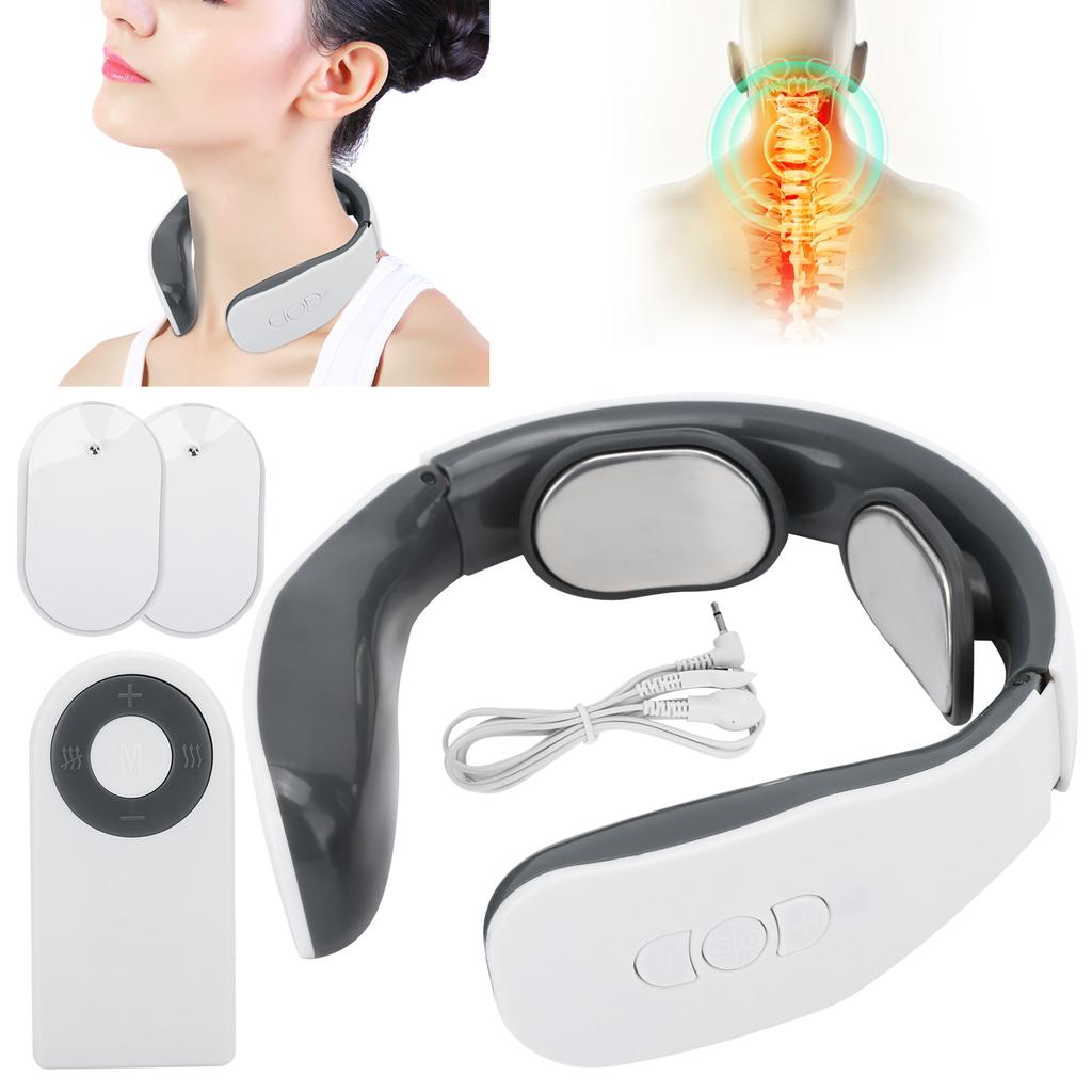 Elektrisches Nackenmassagegerät Heiße Kompresse Impuls Halswirbelmassagegerät Intelligente Gesundheitsversorgung