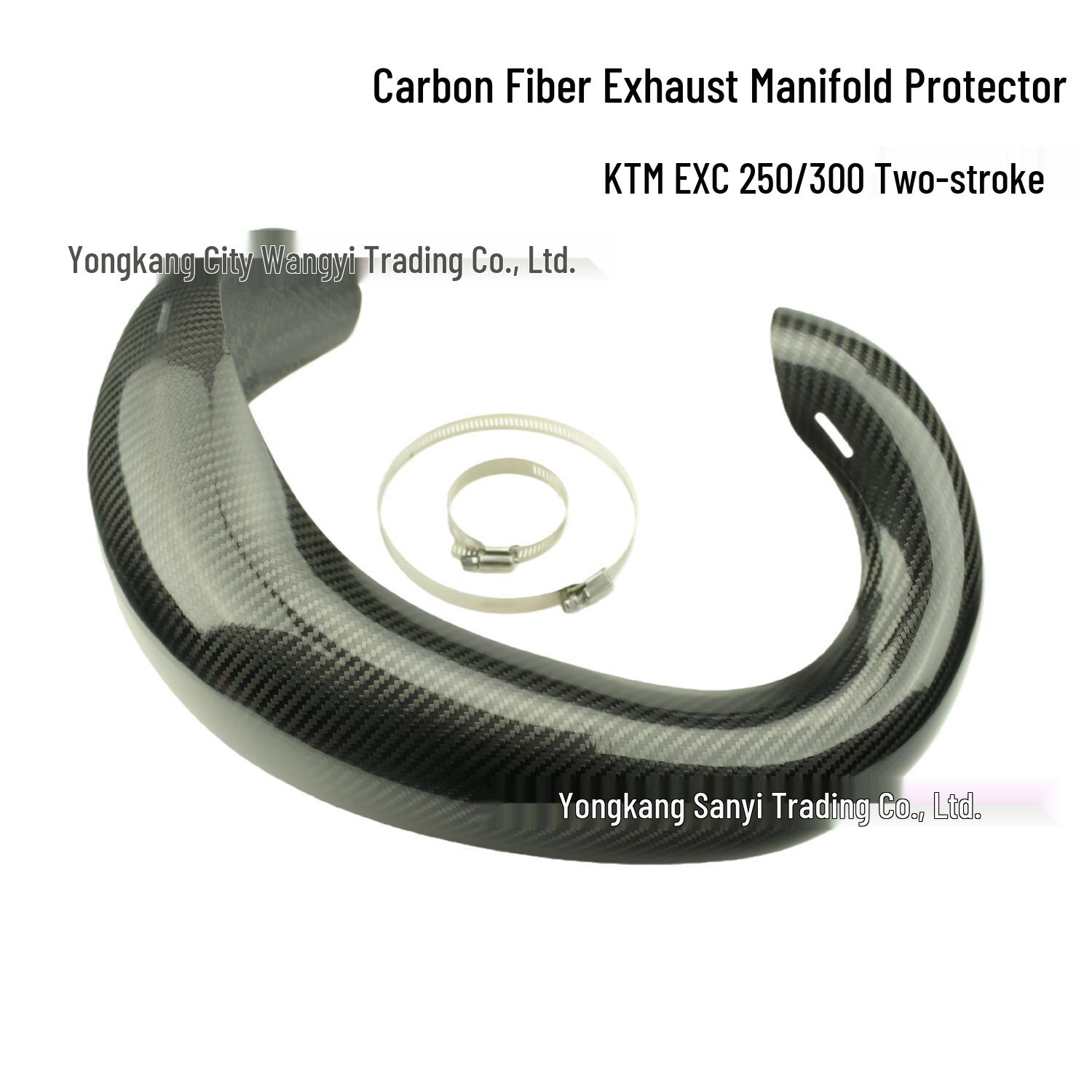 

KTM EXC250/300 Carbon Fiber Exhaust Protector EXC250/300 Two-Stroke 2024-2025