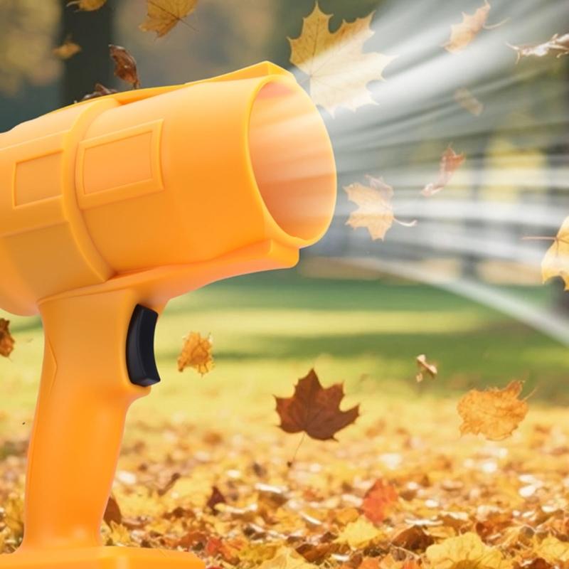 Powerful Brushless Batteries Leaf Blower Duster With Turbocharged Fan Design For Outdoor Cleaning And Car Garden Use