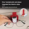 Car Sun Visor Glasses Clip Multifunctional Storage Holder For Lancer Mirage Outlander Jinxuan Lancer Xpander Pajero
