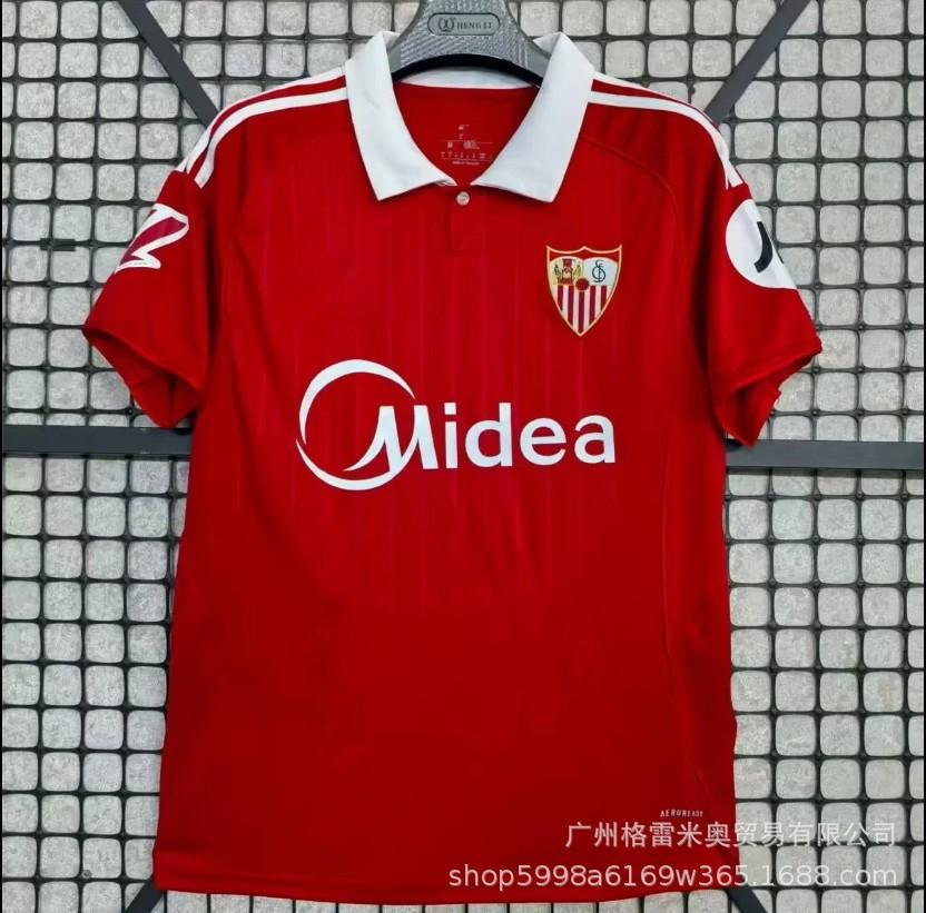 25-26 Premier League West Ham La Liga Sevilla Serie A Calia Bundesliga Ligue 1 Monaco Eredivisie jersey