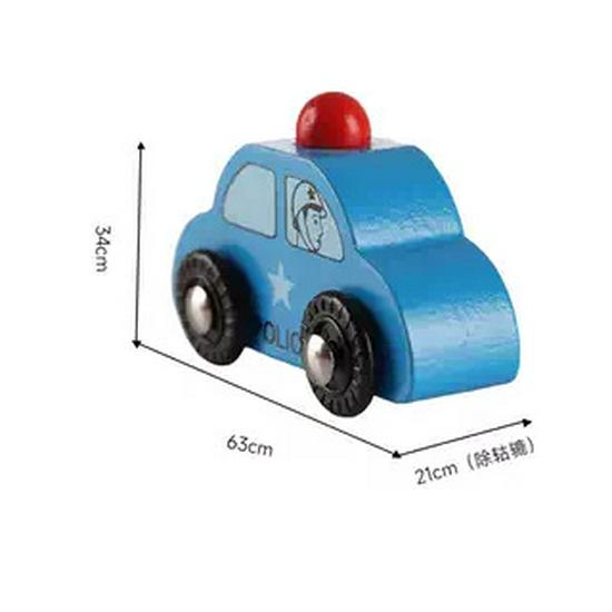 

Children s Wooden Magnetic Train: Educational Push-and-Go Inertia Mini Train for Ages 0-3