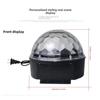 Color Led Flash String Lights Full Star Lights KTV Bar Remote Control Rotating Colorful Flashing Stage Lights