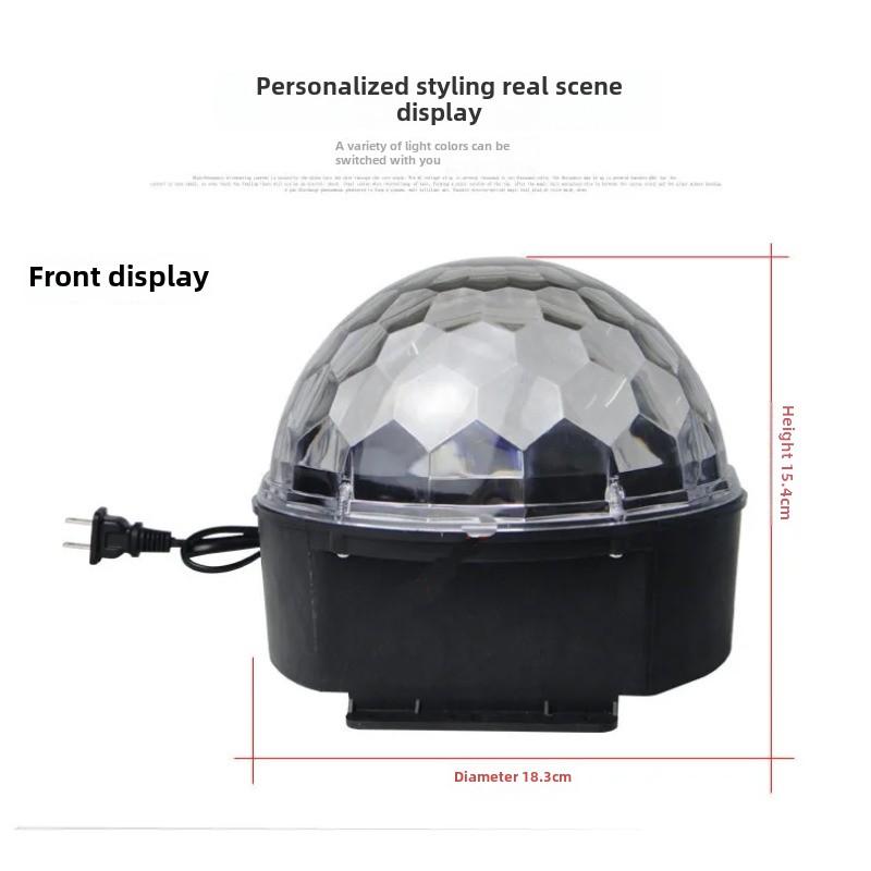 Color Led Flash String Lights Full Star Lights KTV Bar Remote Control Rotating Colorful Flashing Stage Lights