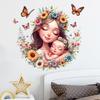 Mother's Love Wall Sticker Self-Adhesive Removable PVC for Bedroom Living Room Hallway Home Decor Art