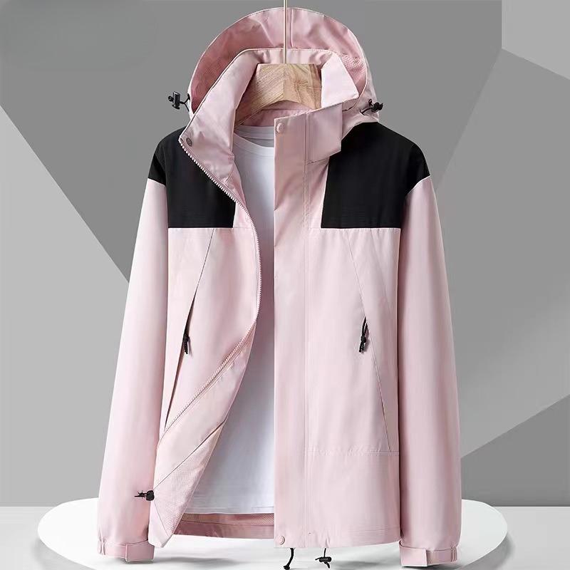 New Sports and Outdoor Women's Waterproof Waterproof Removable Hood Thin Jacket Jacket