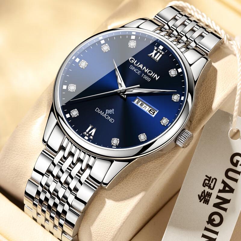 GUANQIN Men s Business Quartz Watch 40mm