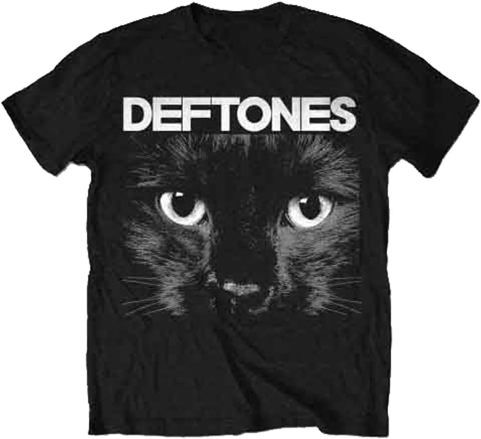 Deftones Black Cat Graphic T-shirt S