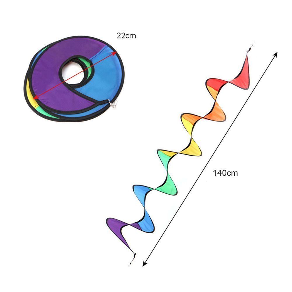 Spiral Windmill Hot Sale Rainbow Wind Spinner Colorful Pinwheel Rainbow Windmill Spinner Pinwheel
