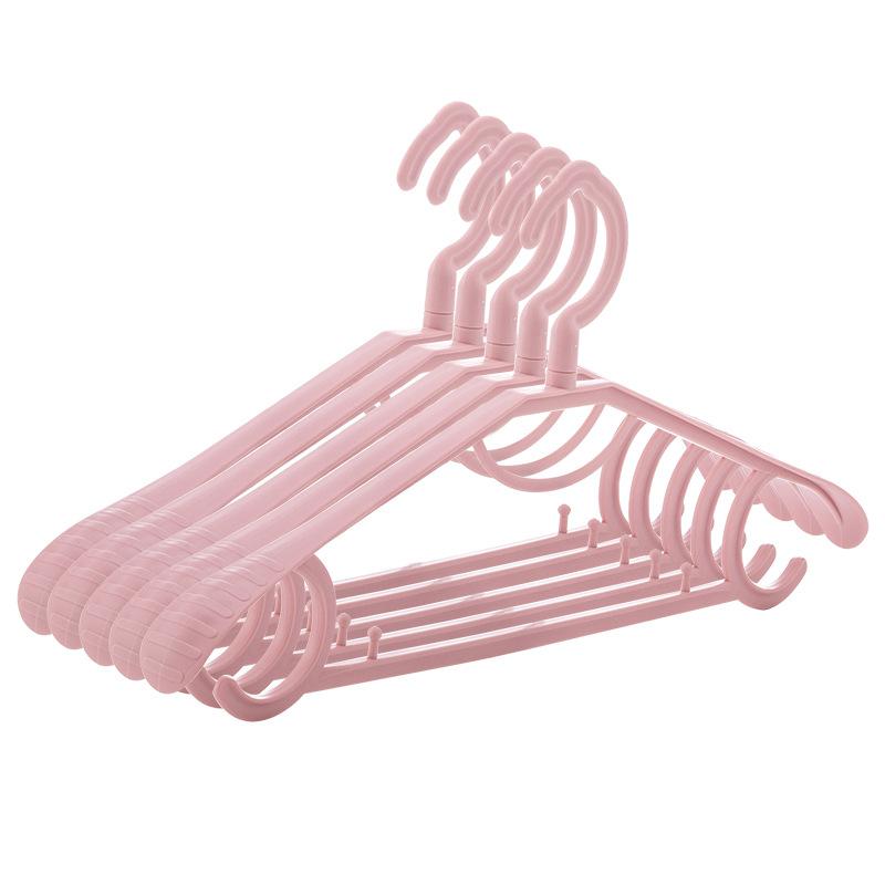 Adult Wide Shoulder Thickened Non-slip Clothes Hanger Household Clothes Rack Clothe Drying Rack Plastic Clothe Hanger