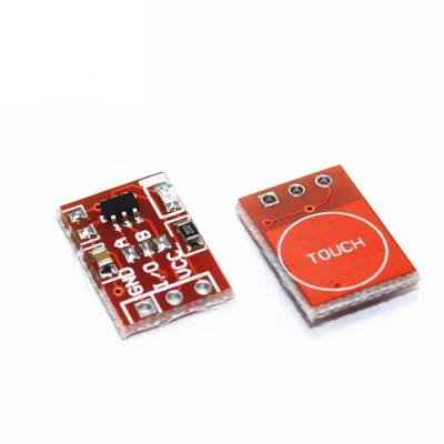 5/10PCS NEW TTP223 Touch Button Module Capacitor Type Single Channel Self Locking Touch Switch Sensor