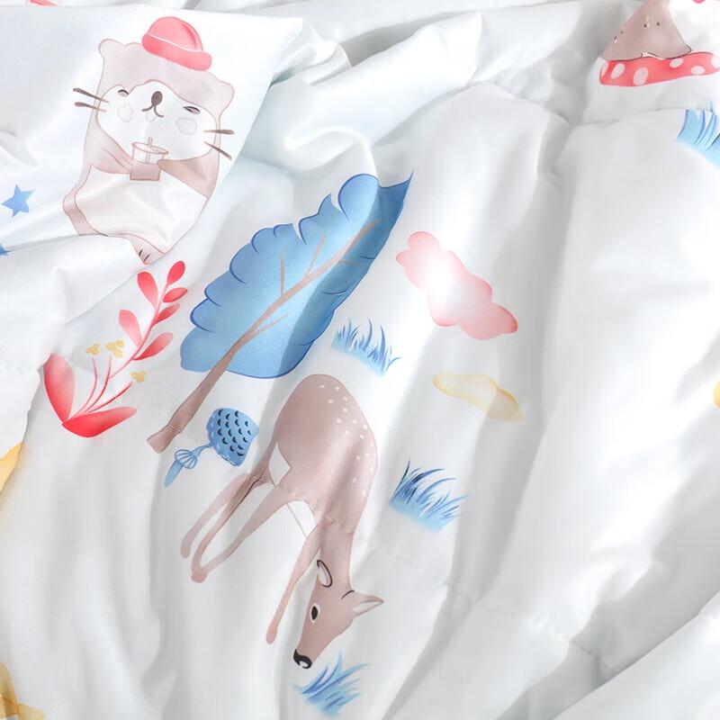 KINTHERI Little Happiness Blended Knitted Quilt