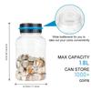 Large capacity intelligent piggy bank T bucket creative coin piggy bank automatic counting piggy bank family piggy bank gift box