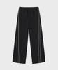 NOIRER Piping Curved Track Pants (Black)