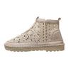 Order A Size Up,Exquisite Summer Korean Version of Harajuku Style Student Wild Flat Casual Women's Shoes Mesh Breathable Lazy Single Shoes