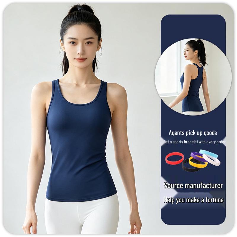 Women's Yoga Camisole - Sleeveless, Form-Fitting Sports Vest for Running and Layering