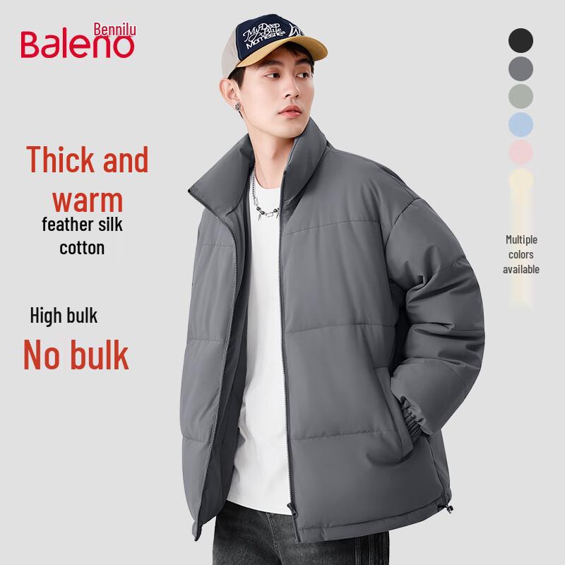

Baleno Men s Stand-Up Collar Padded Jacket 2XL