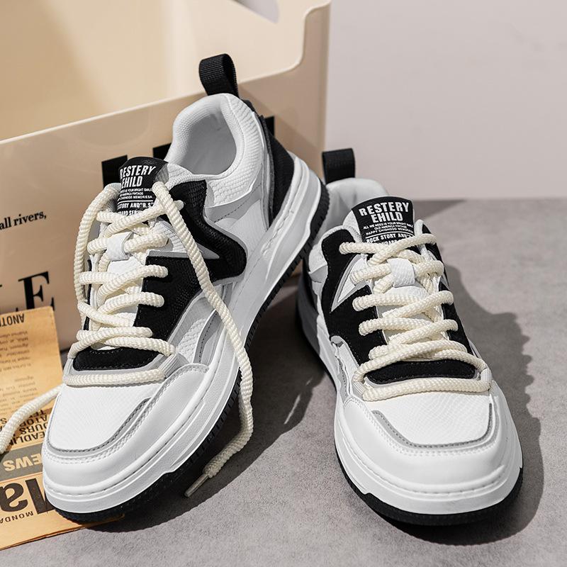 

2024 autumn new men s low-top high-quality board shoes, youth sports and leisure shoes, live broadcast niche men s shoes 44