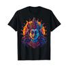 Surya Hindu God Illustration for Worship T Shirt Vintage Washed Streetwear Designer Clothes Graphic Fashion Breathable Homme
