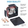 12V-48V 2 Position Cut Off Switch ForTruck Boat Yacht Caravan Motorcycle Waterproof IP65 Battery Isolator Switch With Terminal