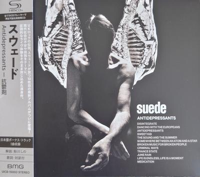 CD SUEDE  Antidepressants SHMCD UICB15003 BMG 2025 Japan Obi Rock