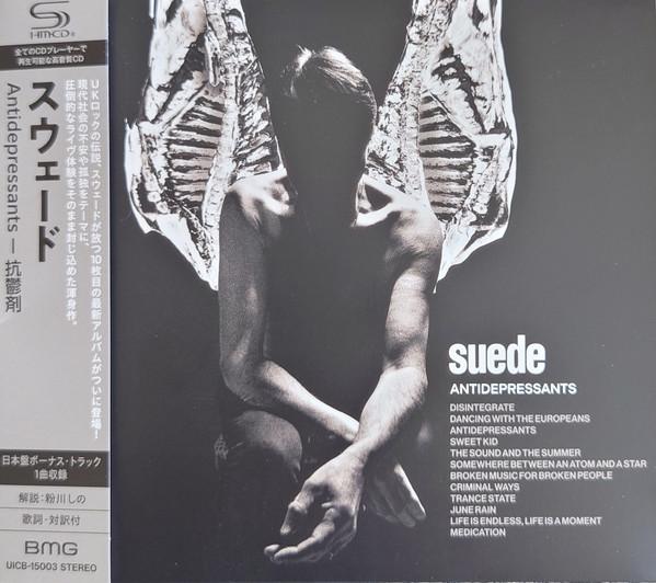 

CD SUEDE Antidepressants SHMCD UICB15003 BMG 2025 Japan Obi Rock