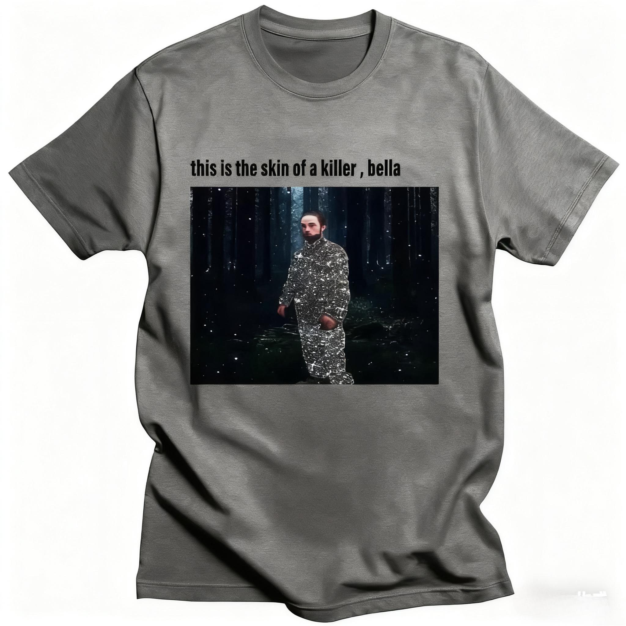 

Women T Shirt High Quality Hip Hop Tops Robert Pattinson Printed T-shirt Twilight Saga Streetwear Summer Short Sleeved Harajuku 4XL