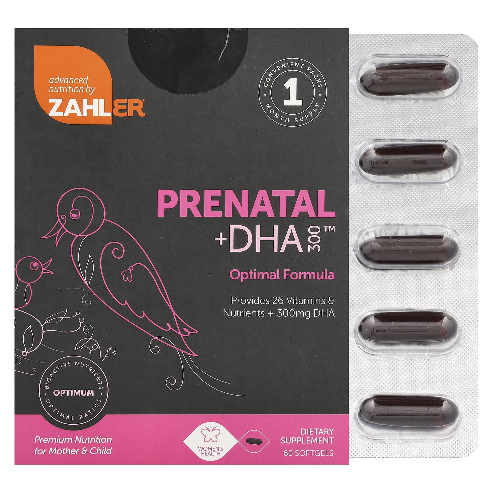 

Prenatal + Dha 300, 120 softgels
