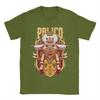 Camiseta para Hombre Hunter Wilds Palico Compañero Camiseta de Juego Algodón Merch Informal Manga Corta Cuello Redondo Camisetas Camiseta de Regalo de Cumpleaños