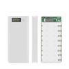 Battery Power Bank Shell Box LCD Display Dual USB For 8Pcs 18650 Batteries Case